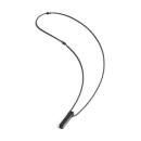 Halskette aus Edelstahl mit schwarzem Achatstein - Tantum Black